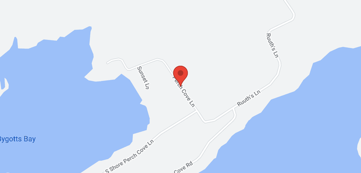 map of 175 South Perch Cove LN